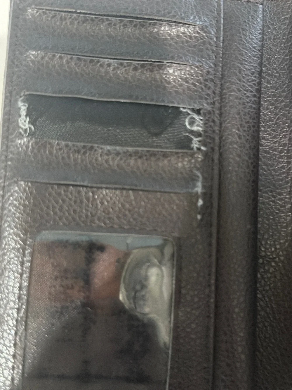 Coach Brown Signature Continental Wallet